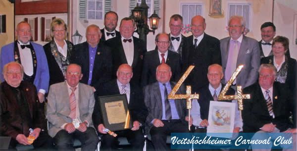 44 Jahre VCC. Gruppenbild mit Gründungsmitgliedern